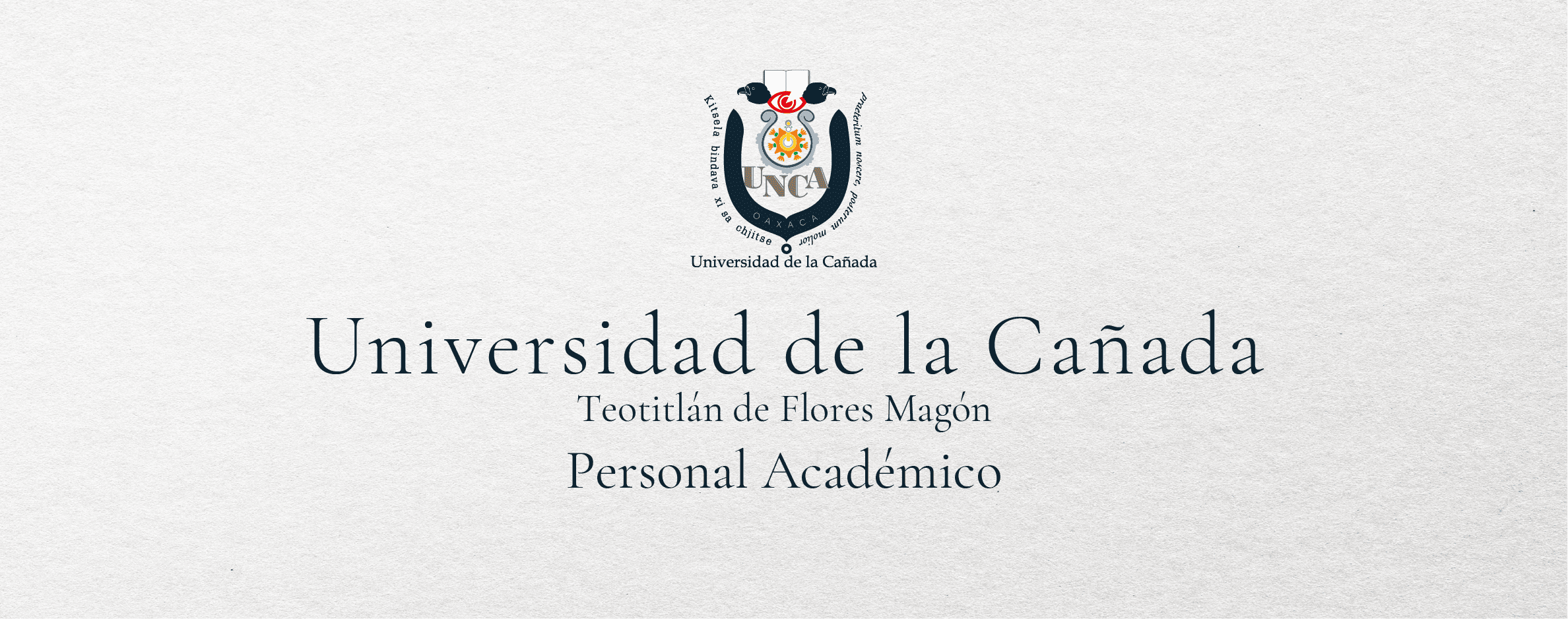 Personal Académico