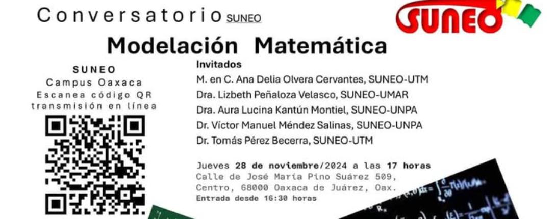Conversatorio Modelación Matemática