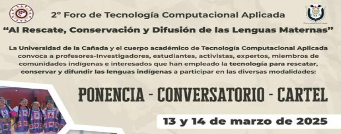 Segundo Foro de Tecnología Computacional Aplicada